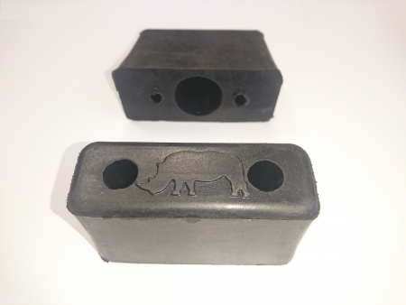 Отбойник резиновый 120х50х70мм (1975)