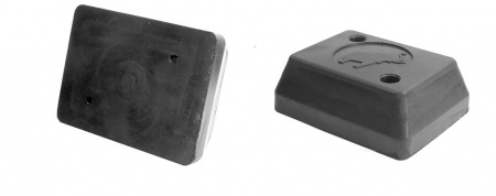 Отбойник резиновый 165х125х60мм - слон