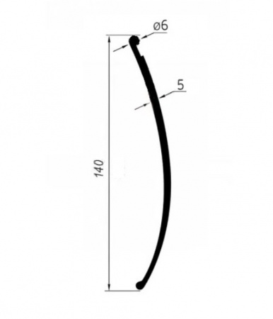 Уплотнитель от подлива EDSCHA 14м