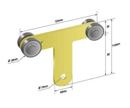 Ролик стойки Schmitz