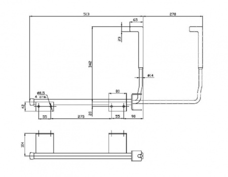 Фиксатор подкузовной большой